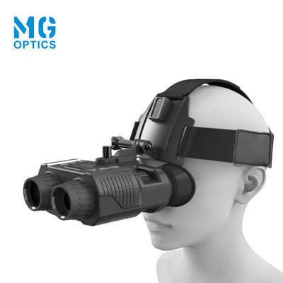 Zoom óptico infrarrojo 8X HD de los prismáticos de la visión nocturna de Digitaces del casco NV8000 para la caza