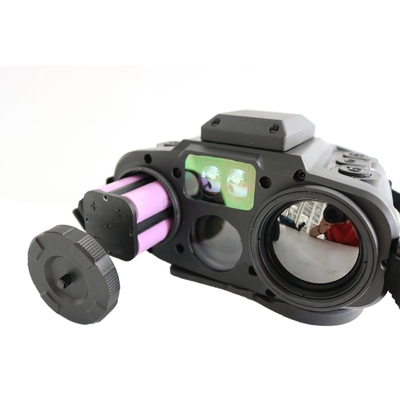 Exhibición binocular de la toma de imágenes térmica infrarroja OLED del IR 20x 3.7V