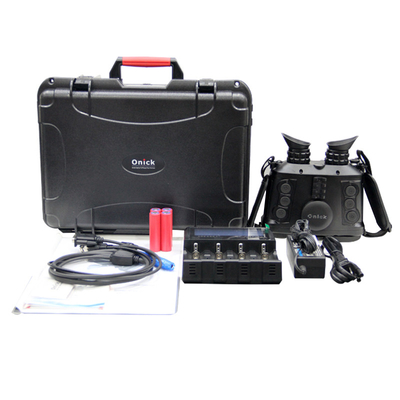 Fusión termal multifuncional binocular con la colocación \ WIFI \ compás electrónico de GPS