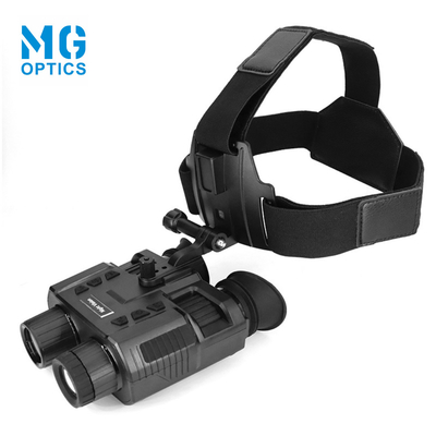 Zoom óptico infrarrojo 8X HD de los prismáticos de la visión nocturna de Digitaces del casco NV8000 para la caza